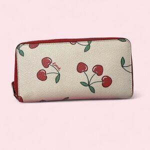 Coach Cherry wallet